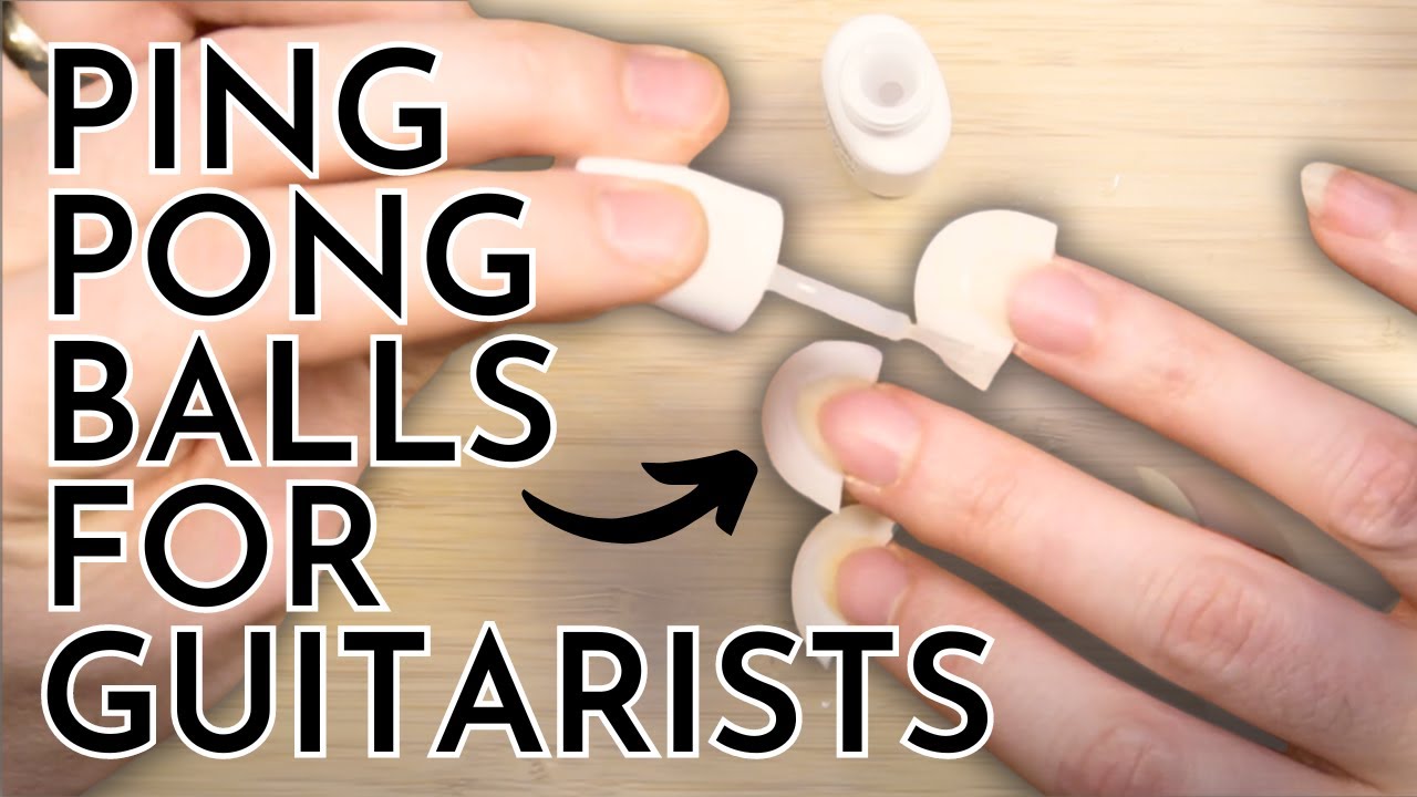The Ping Pong Ball Reinforcement Technique for Guitar Players