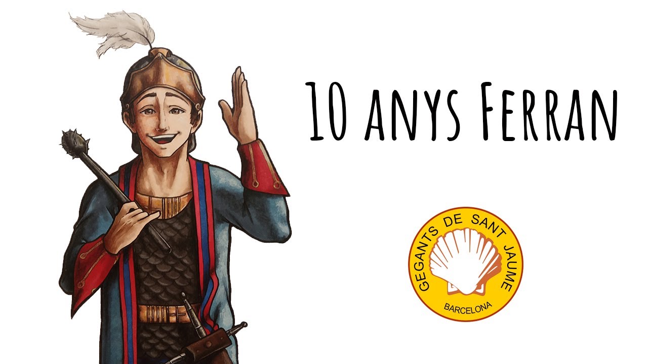 El Gegant Ferran fa 10 anys! Celebració virtual de la Trobada de Gegants de Sant Jaume 2020