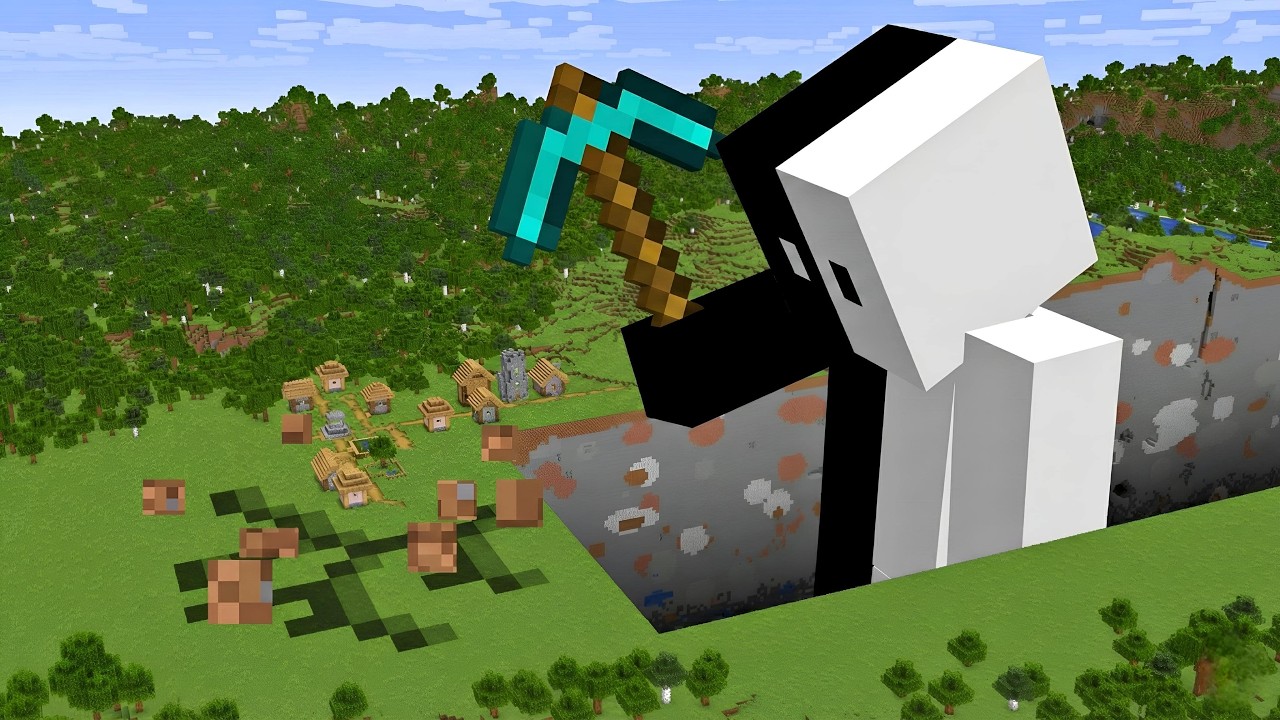 WE Grow Bigger Every Minute in Minecraft…