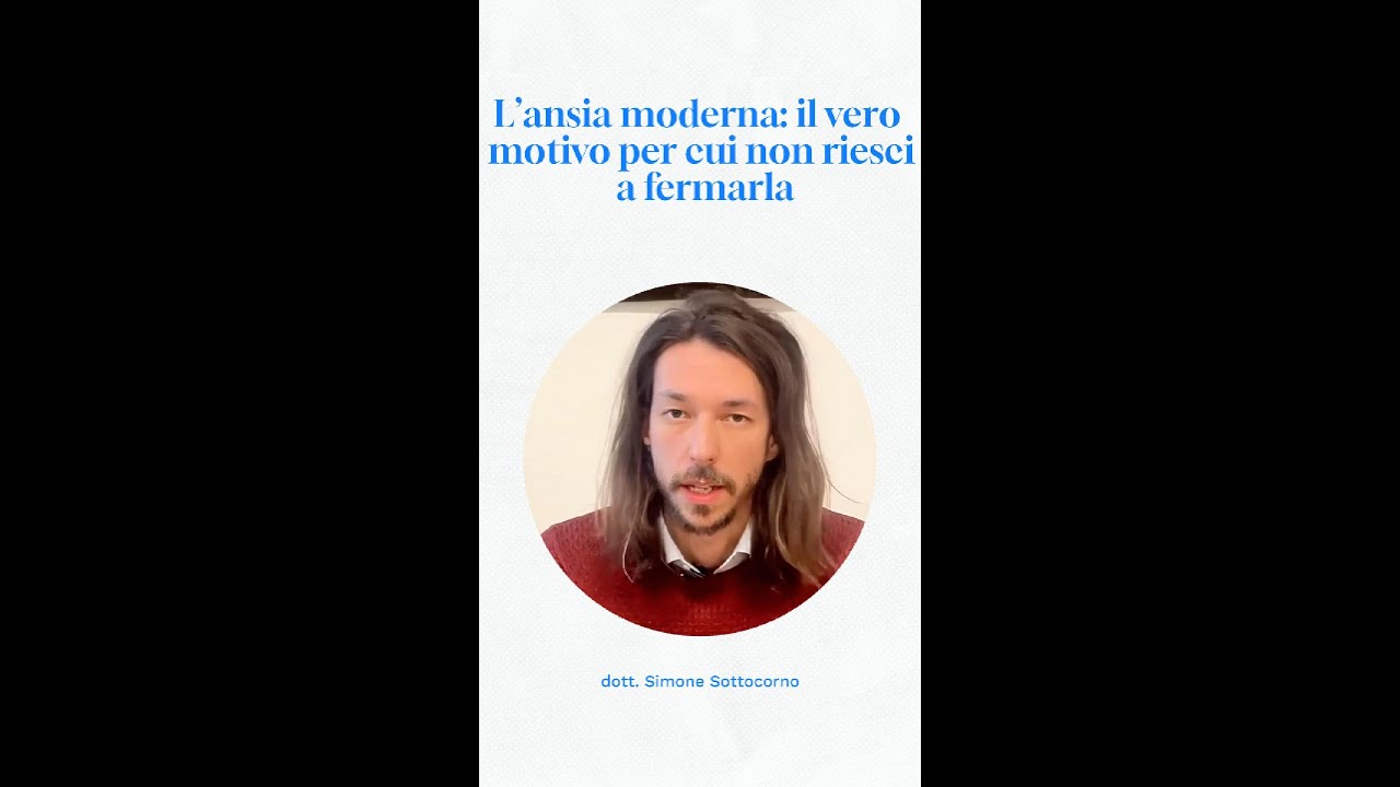 L’ansia moderna: il vero motivo per cui non riesci a fermarla