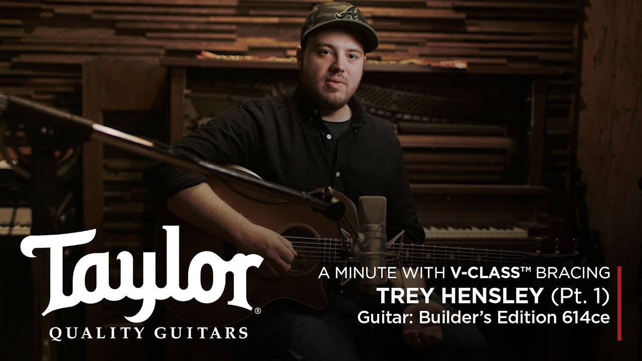 V-Class&trade; Acoustic Guitar Bracing | Trey Hensley (Pt. 1)