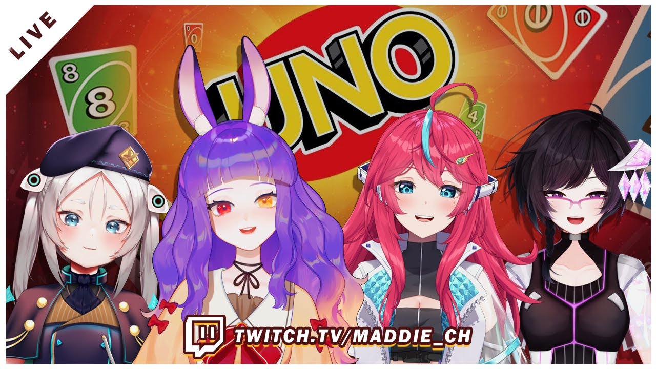 【Vtuber】 UNO date with KoMETA Virgil, Elaine and Miria (MADDIE POV) | EN/FIL 【VOD】