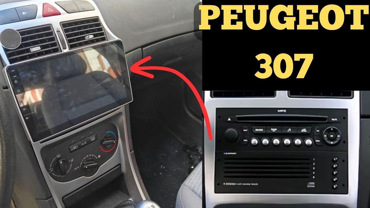 Instalación de pantalla Junsun V2 Plus en Peugeot 307 📺🚗