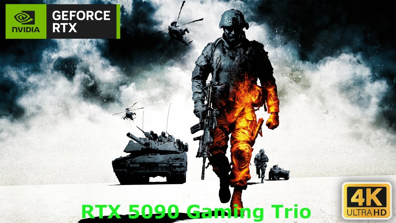 RTX 5090 Battlefield: Bad Company 2 4K 60FPS Gameplay