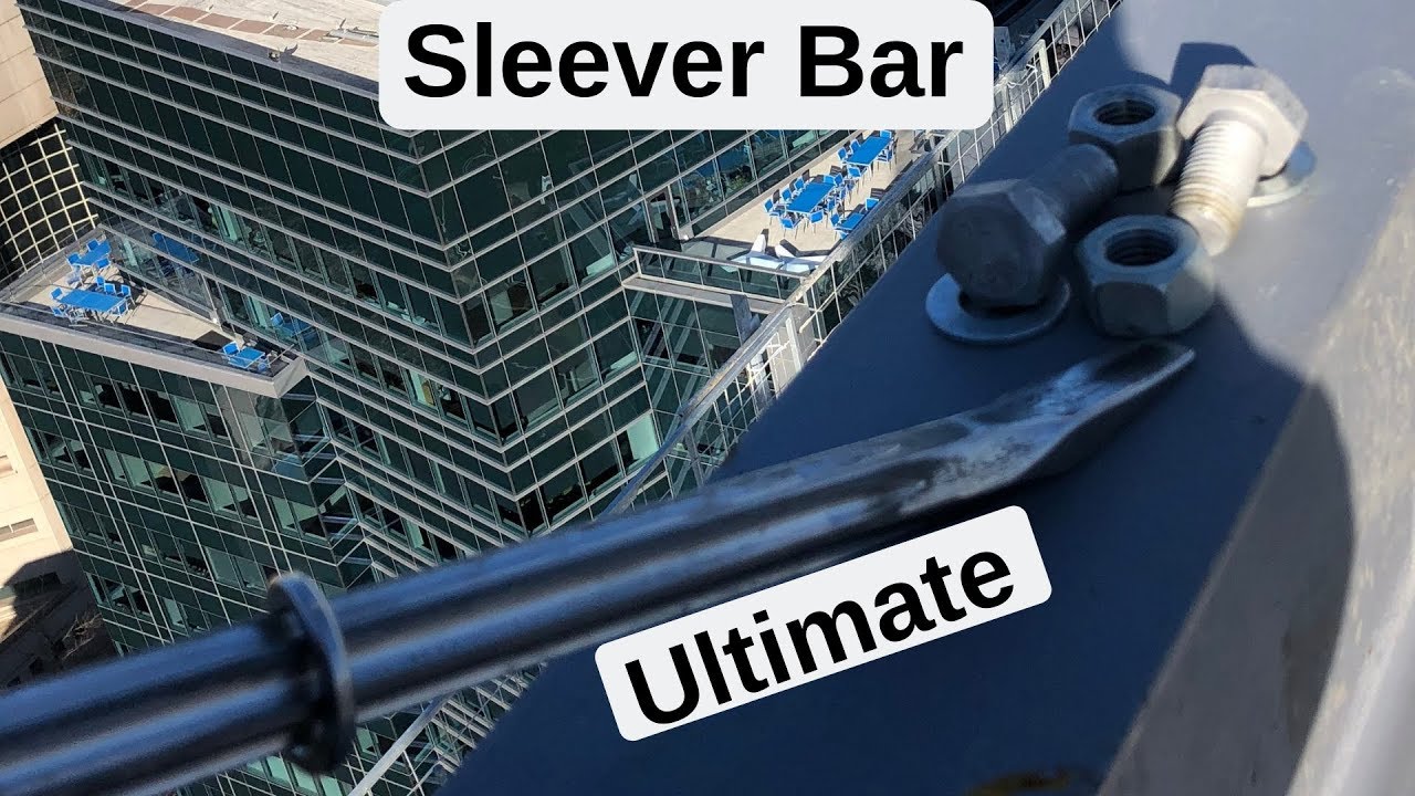 ultimate sleever bar for ironworkers