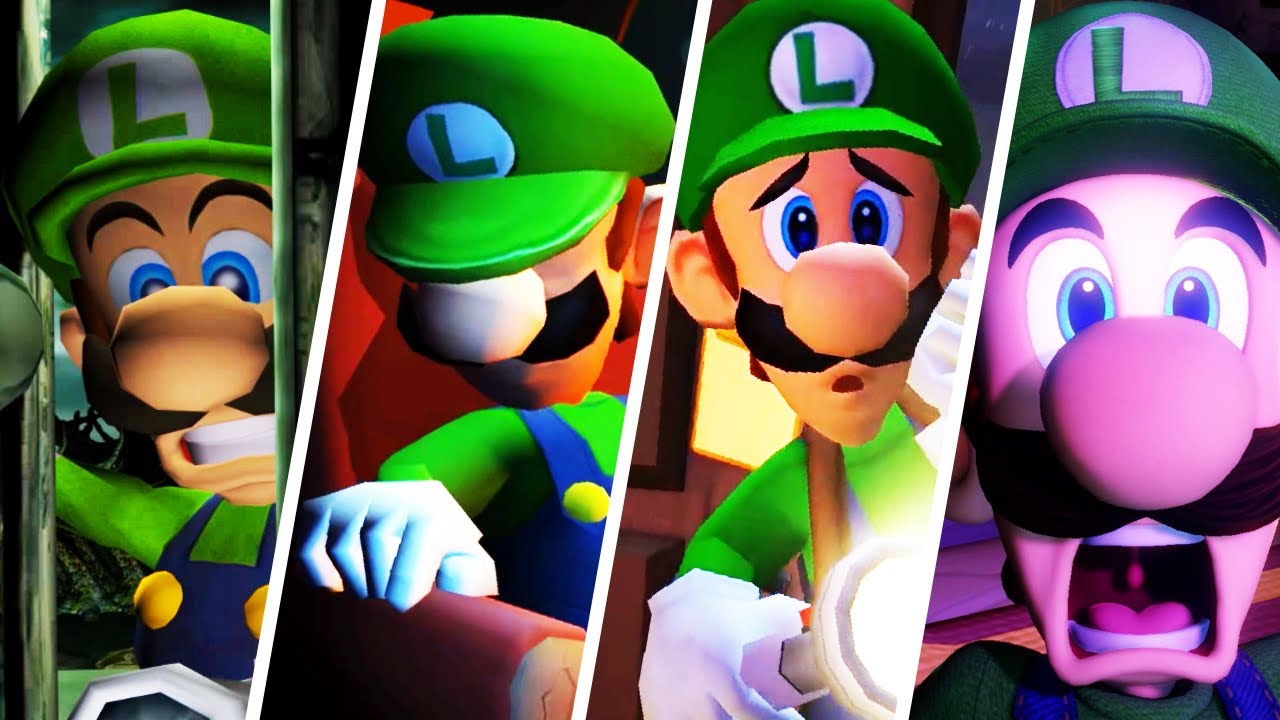 Evolution of Intros in Luigi's Mansion Games (2001-2019)