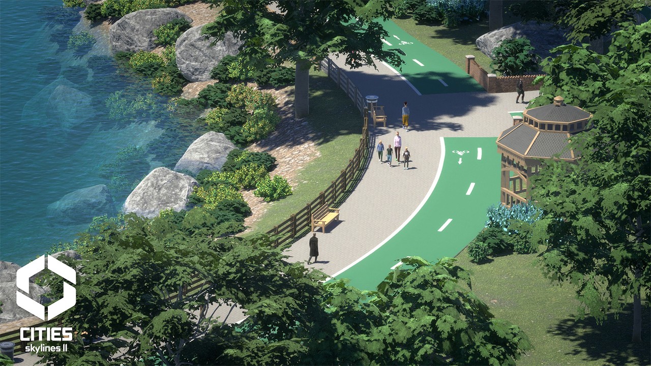 Building Walkable & Bikeable Suburbs!🚶🏽| Cities Skylines 2