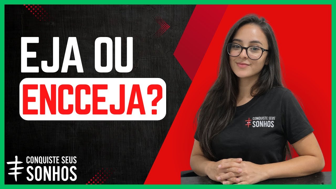 EJA OU ENCCEJA? QUAL VALE MAIS A PENA? | Sabrina Souza