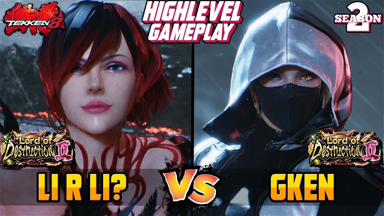 T8 – LI R LI (ANNA) vs GKEN (LIDIA) – Tekken 8 High Level Gameplay