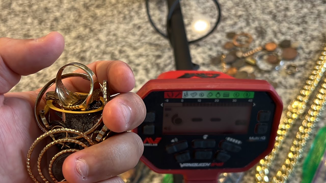Everything We Found! Do Metal Detectors Actually Find Gold? Vanquish 540 Target ID  Numbers