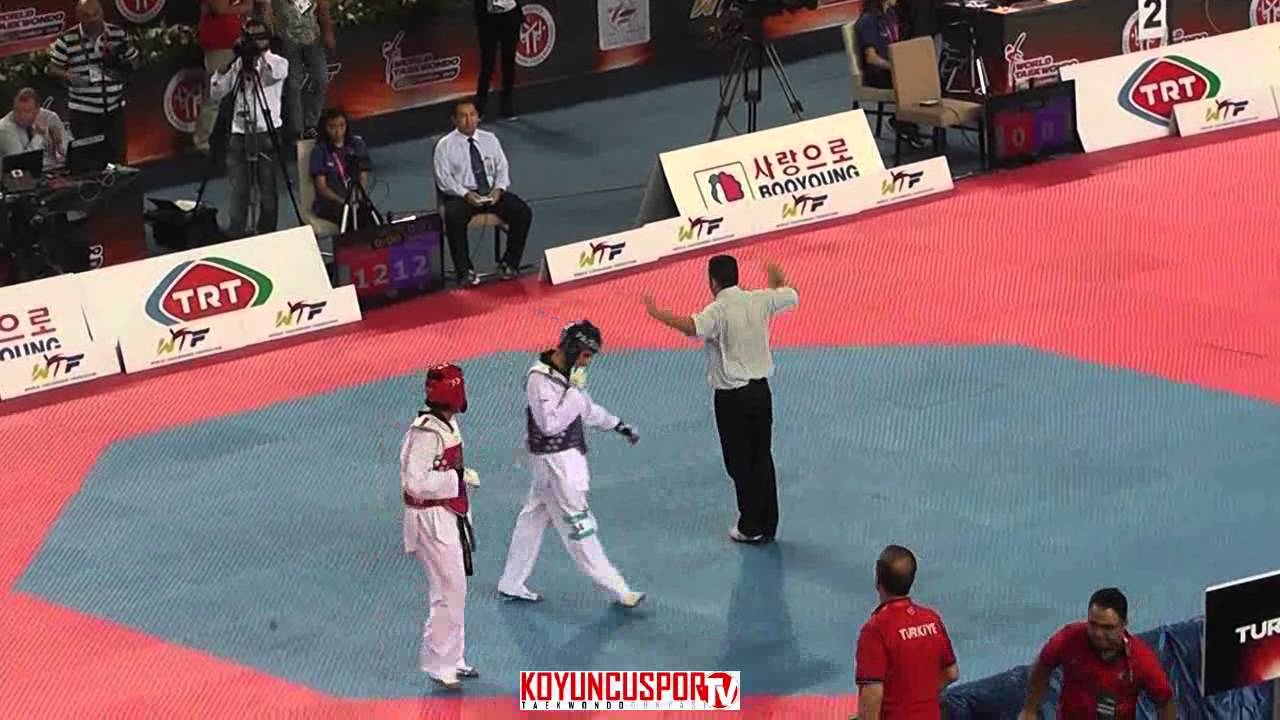 68kg Servet TAZEGUL (TUR) vs (CRO) GRGIC (WTF Grand Prix Samsun 2015)
