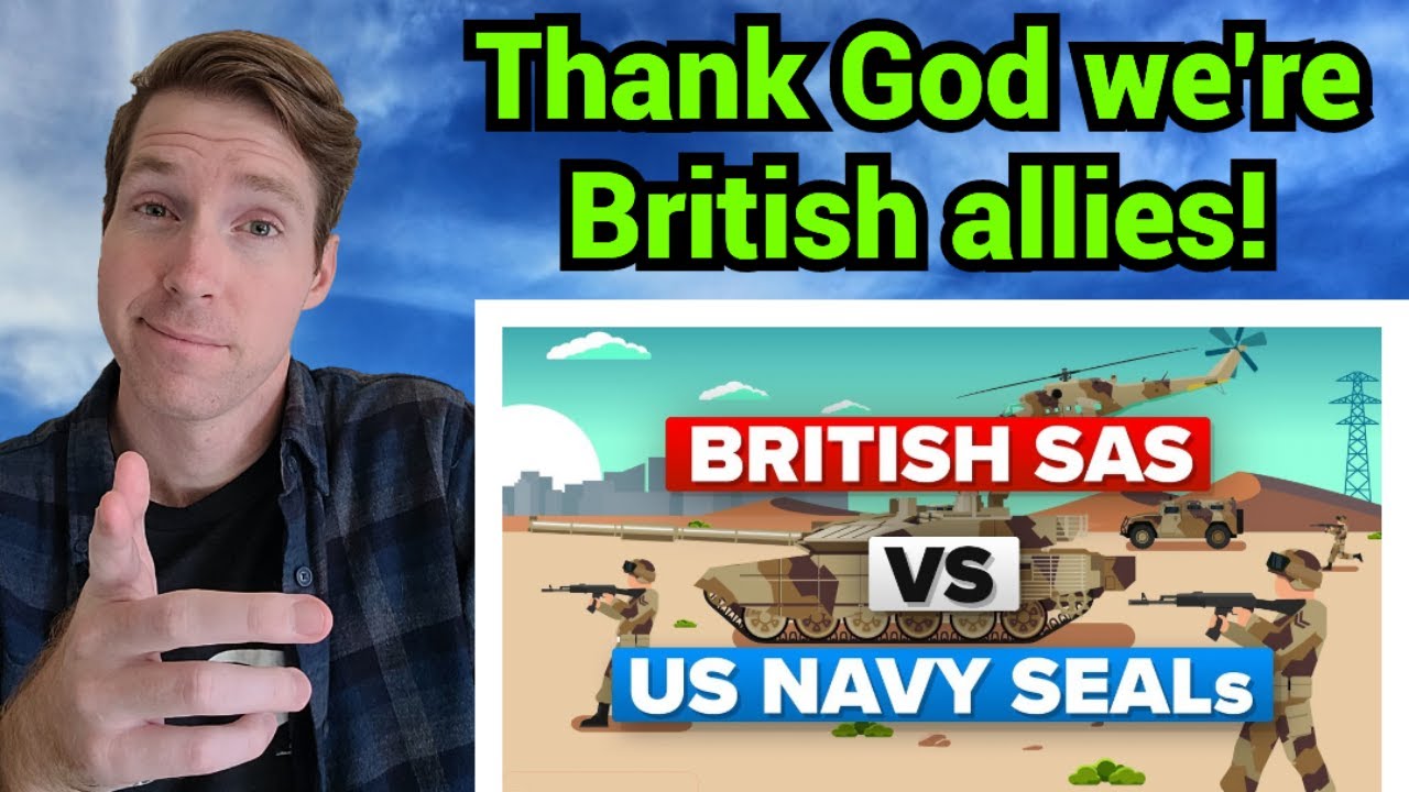 Реакция калифорнийцев | Британские бойцы SAS против бойцов ВМС США — 🇬🇧🇺🇸