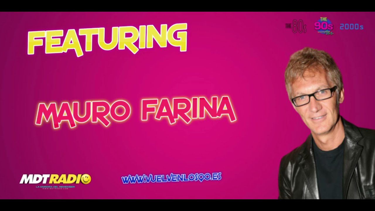 Entrevista con Mauro Farina, pionero del italo dance, el productor eurodance 90s
