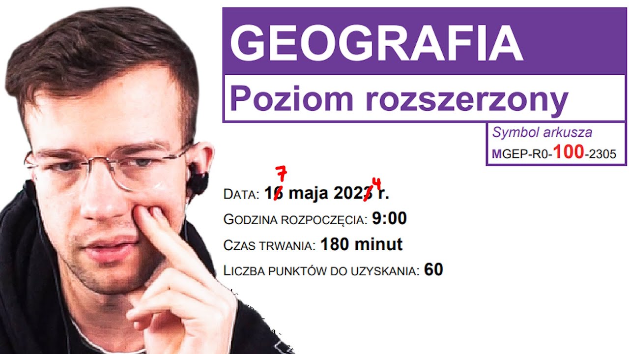 Rozwiązujemy: Matura Geografia Rozszerzona 2024