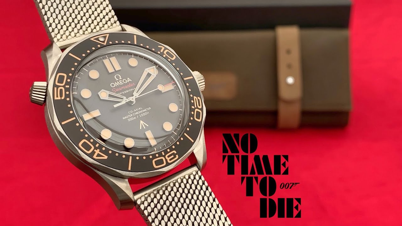 NO TIME TO DIE Omega Seamaster Special Edition James Bond 007 Watch | Unboxing & first impressions