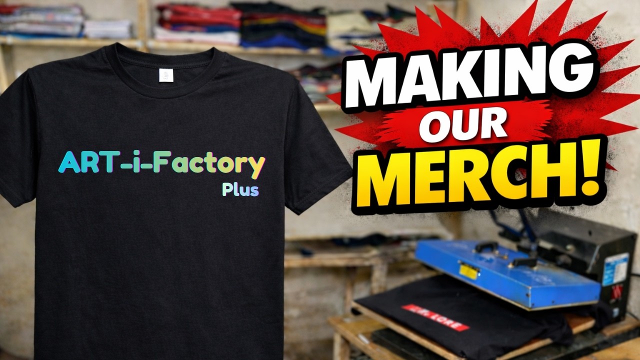 Printing Our YouTube Channel Merchandise at Marianist Technical Institute Mombasa| Behind the Scenes