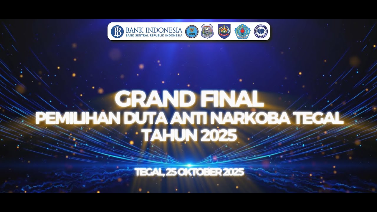 LIVE | Grand Final Pemilihan Duta Anti Narkoba Tegal Tahun 2025