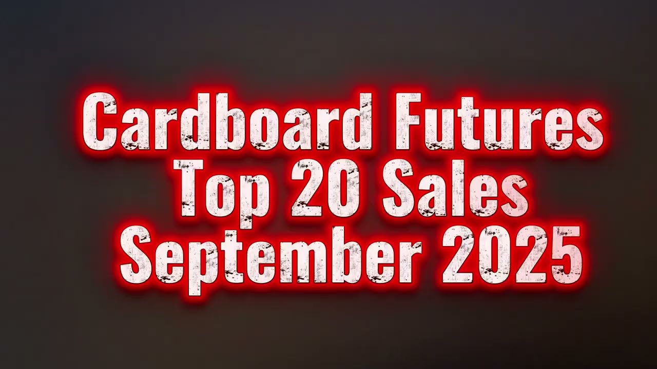 20 лучших продаж Cardboard Futures в сентябре 2025 г.