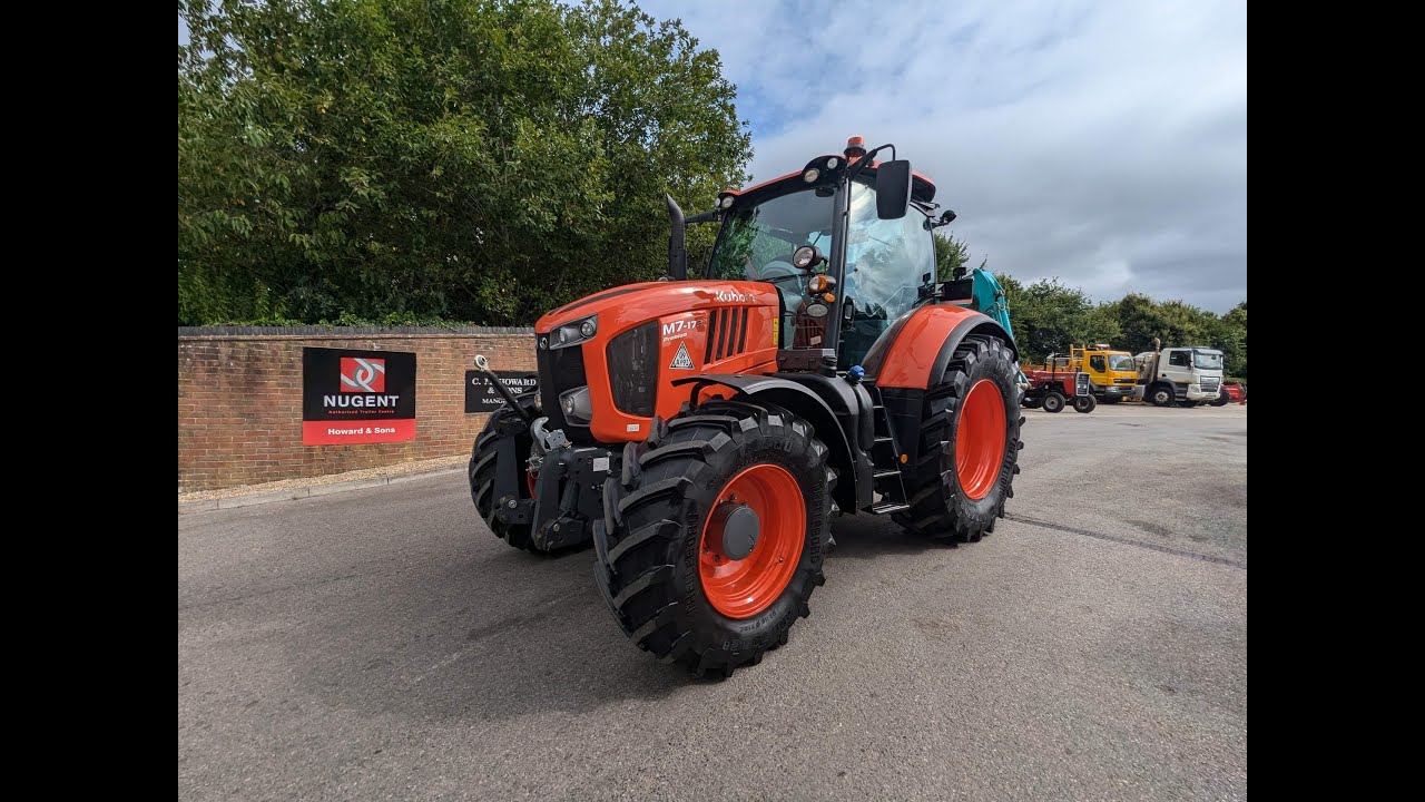 KUBOTA M7-173 PREMIUM TRACTOR WALKAROUND VIDEO