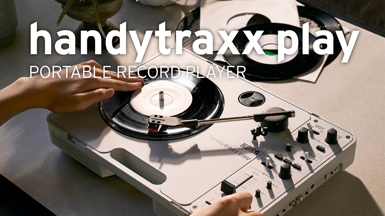 Meet handytraxx play - portable vinyl performance