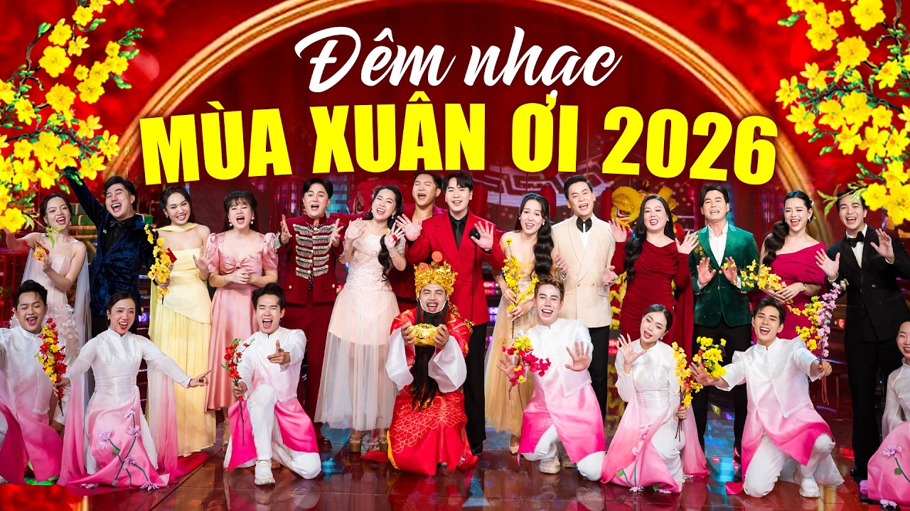 Liên Khúc MÙA XUÂN CƯỚI EM - Đêm Nhạc Hội Cuối Năm 2026 Nhiều Ca Sĩ - Nhạc Xuân 2026 TOÀN BÀI HAY