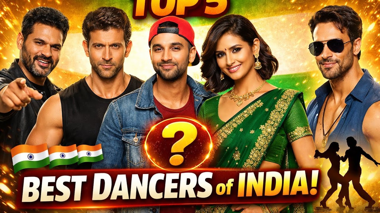 Top 5 Best Dancers in India 🇮🇳 | India’s Greatest Dance Legends