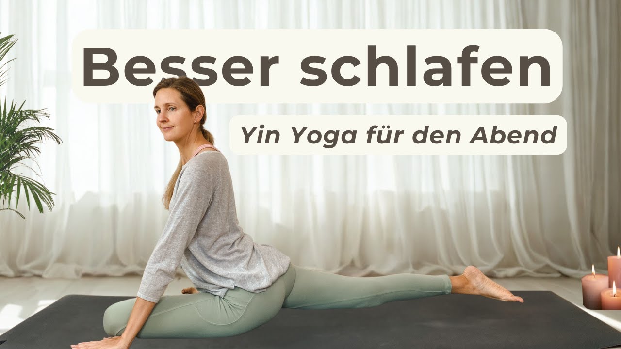 15 Min Yin Yoga Abendroutine | loslassen & besser schlafen