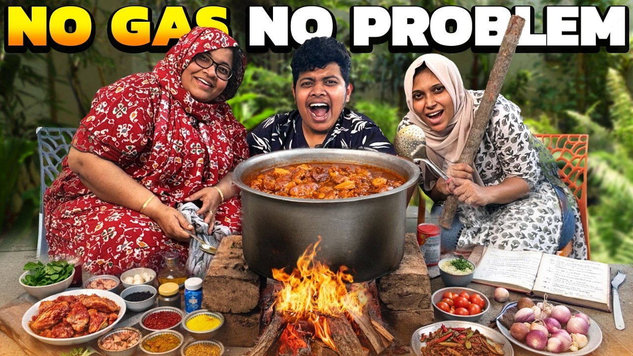 Village Style Chicken குழம்பு 🔥| No Gas Cooking - Irfan&rsquo;s View