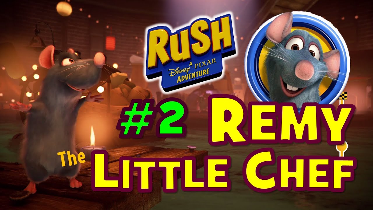 Ratatouille World (REMY) - Rush: A Disney-Pixar Adventure (PC, XBOX) Character Gameplay #2
