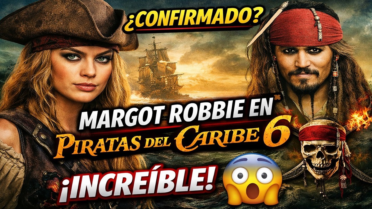 ¡Margot Robbie podría estar en Piratas del Caribe 6! ¿YA ES OFICIAL? 😱¡ESTO SABEMOS! 🔥