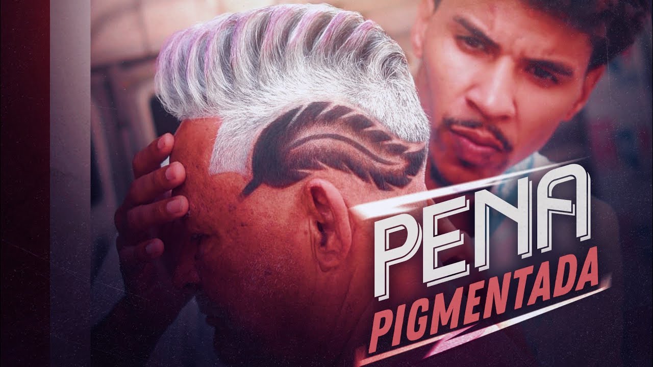 Como fazer PENA pigmentada😱😱 (idoso na chave 🔑)