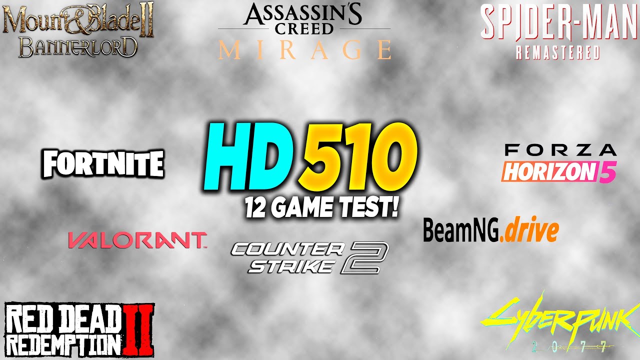 HD Graphics 510 + i5-6402P - 12 Game Test