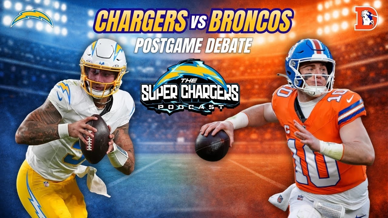 POSTGAME: CHARGERS vs BRONCOS (DEBATE w/ BRONCOS FANS)
