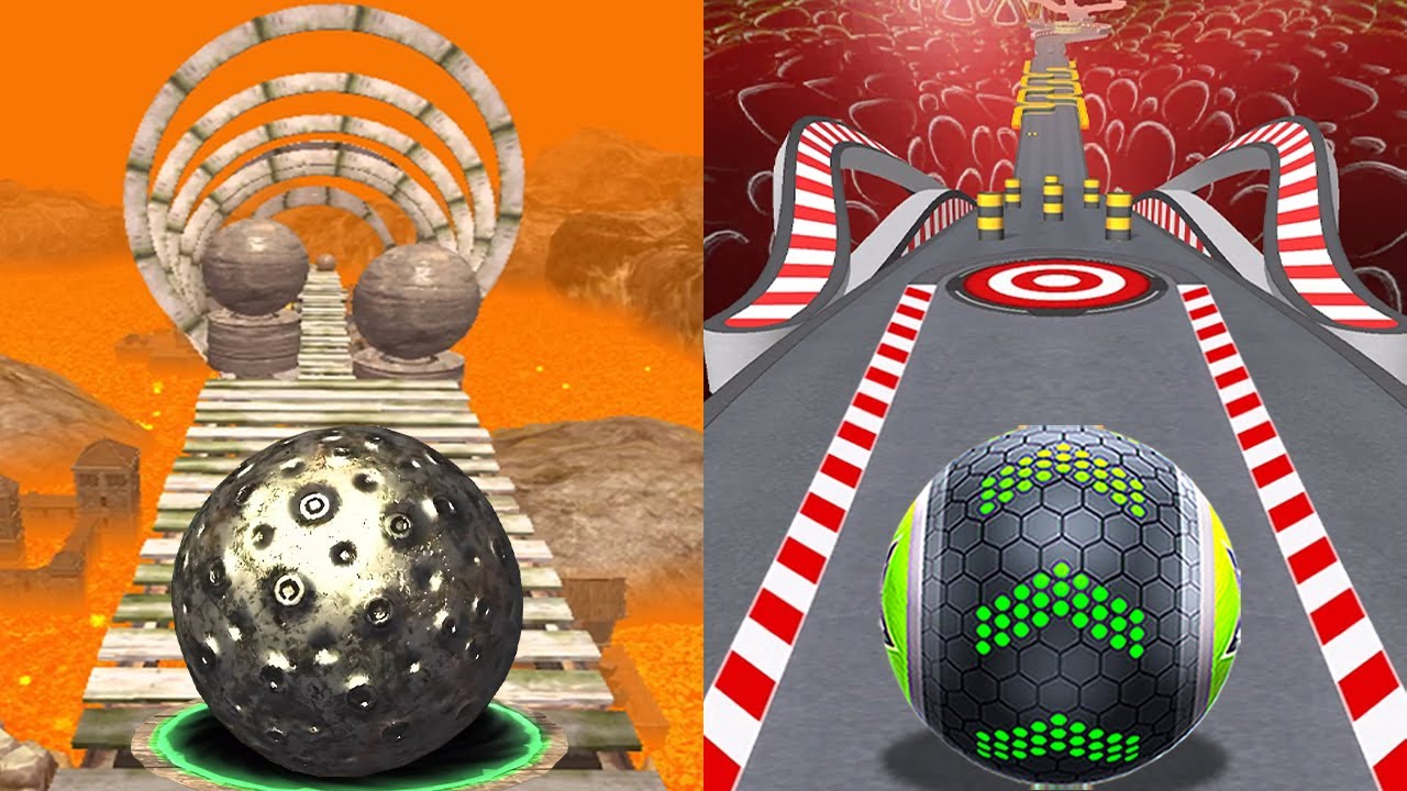 🌈 Going Balls VS Rollance Adventure Ball, GyroSphere Trials, Action Balls, Space Rolling Balls