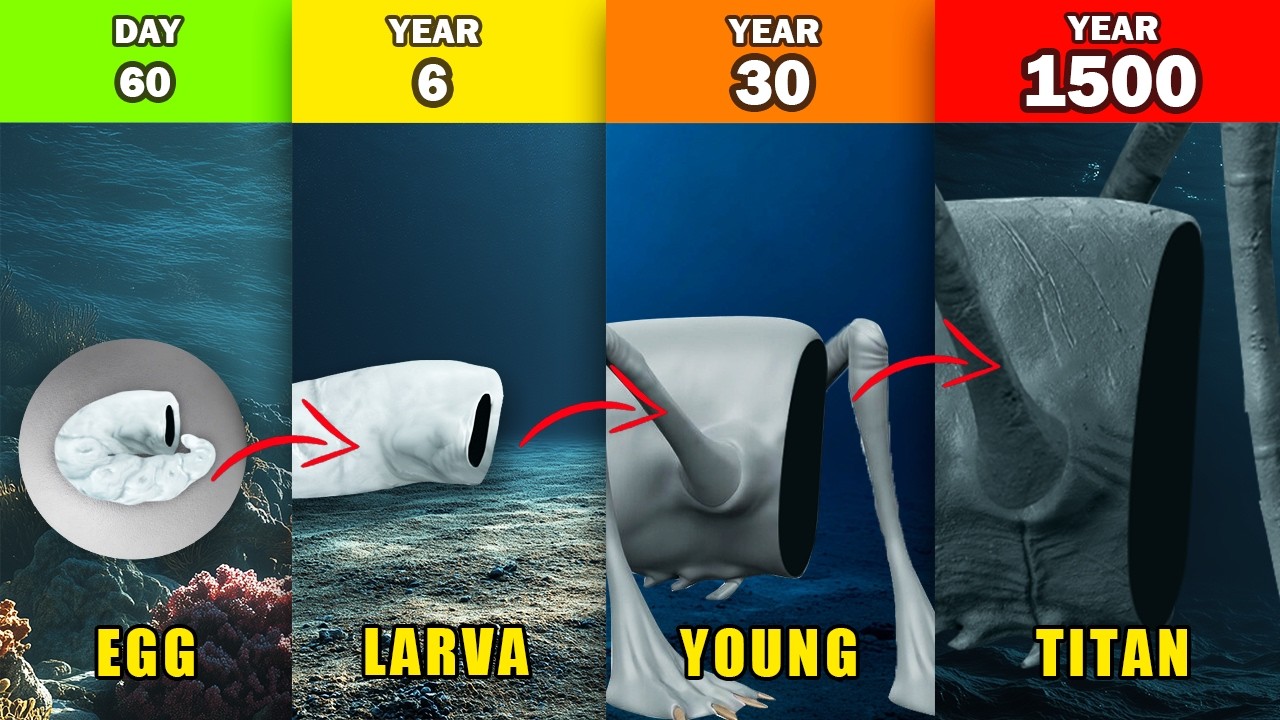 Each Sea Eater Life's Growth Phases Explained