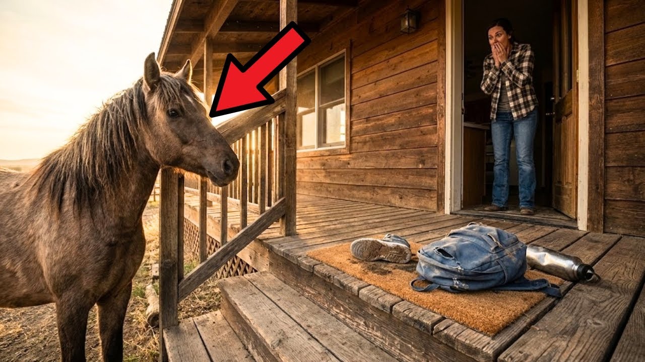 Wild Mustang Kept Bringing Strange Items to Rancher's Porch—The Last Item Revealed a Shocking Secret