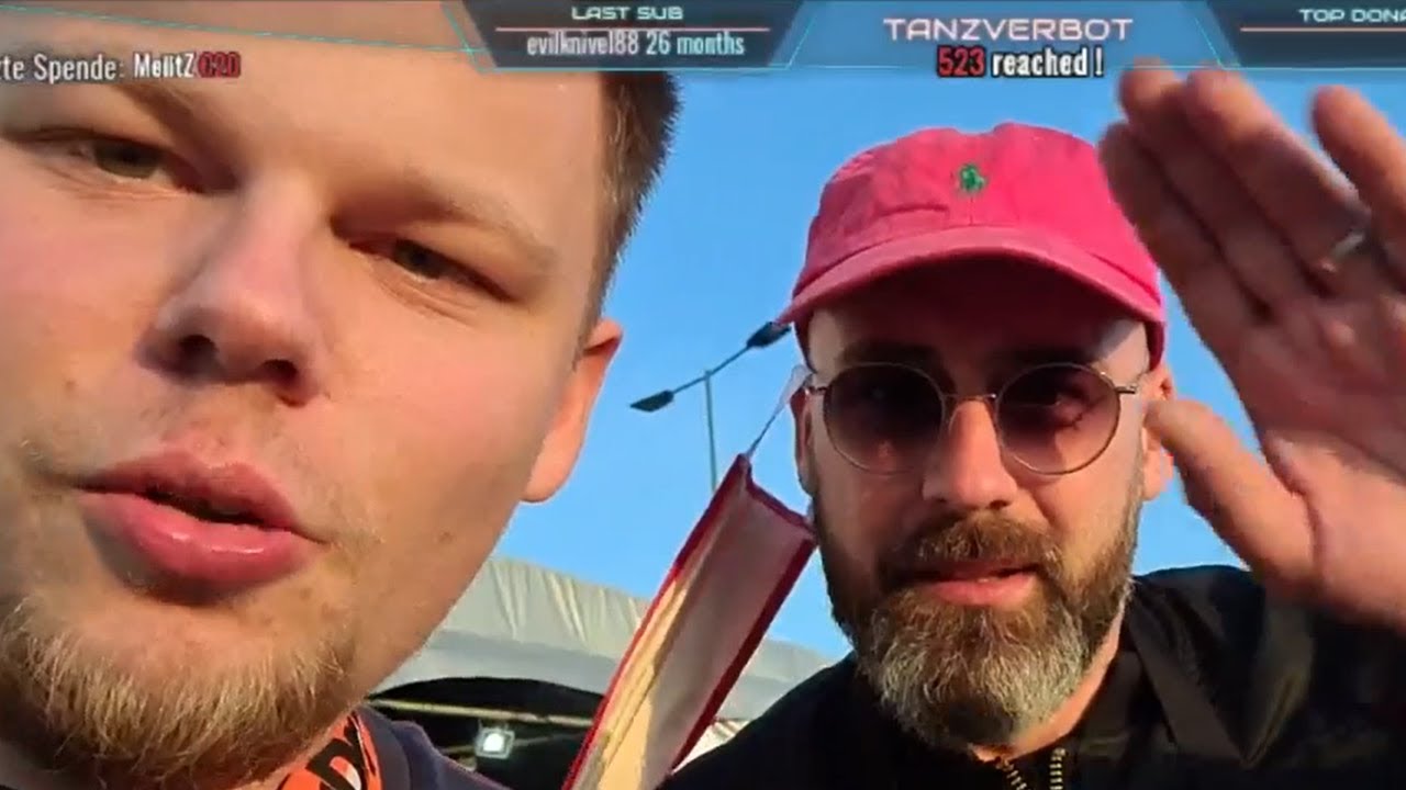 TANZVERBOT ist BACKSTAGE beim SIDO AUTO KONZERT 😍 STREAM HIGHLIGHTS