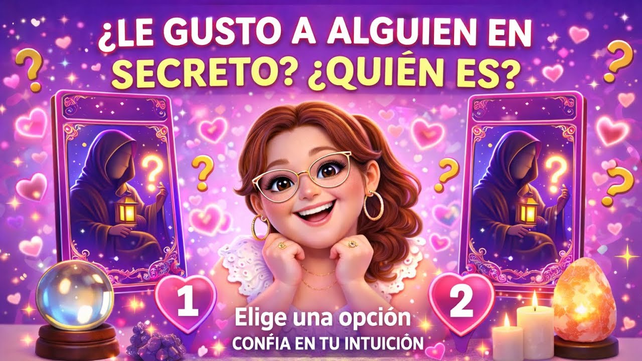 🫣 ¿LE GUSTAS A ALGUIEN EN SECRETO? 🤫  DESCÚBRE QUIEN ES CON DETALLES AQUÍ | TAROT INTERACTIVO
