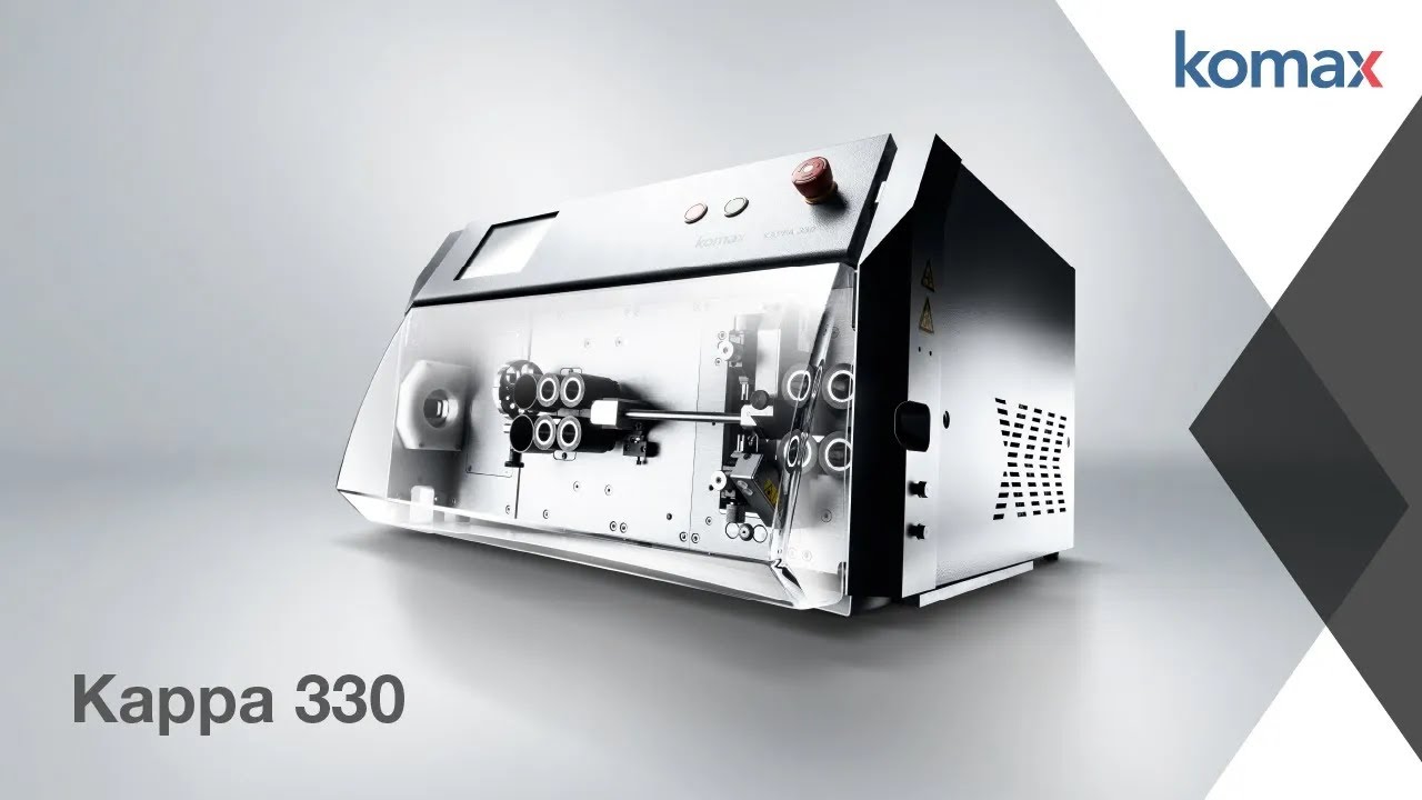 Komax Kappa 330 – Cutting and stripping machine