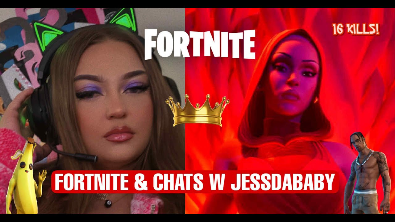 PLAY FORTNITE AND CHAT! + EPIC WINS | JESSDABABY
