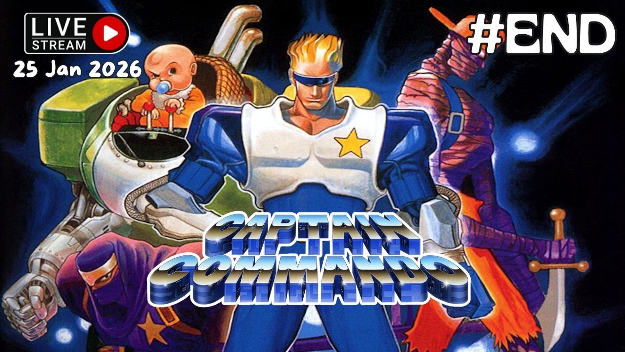 (PS1) DULU MAIN GAME INI SETIAP HARI MINGGU - Captain Commando Gameplay Indonesia 