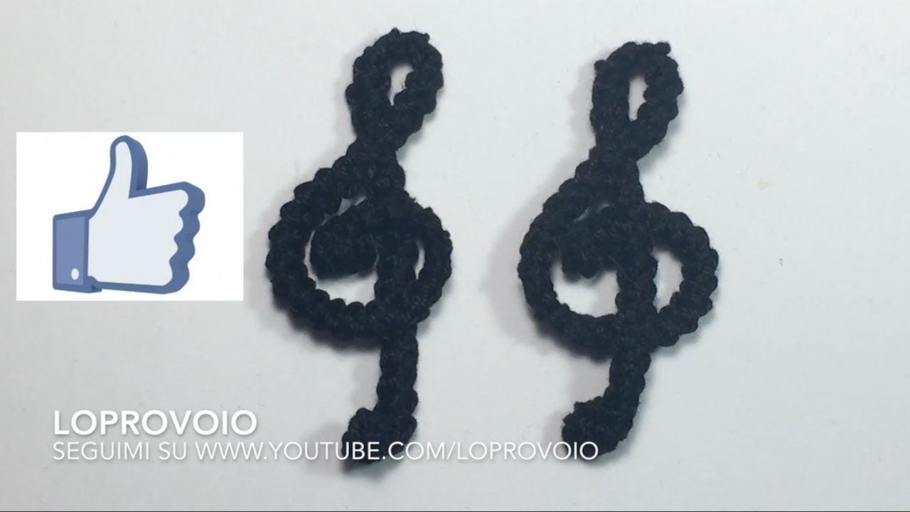 Spighetta rumena - Chiave di violino
