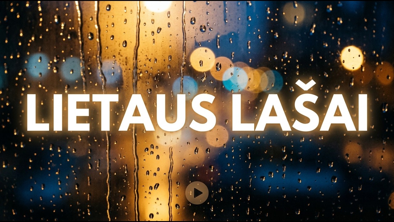 Lietaus lašai - Jau ruduo - (AI cover)
