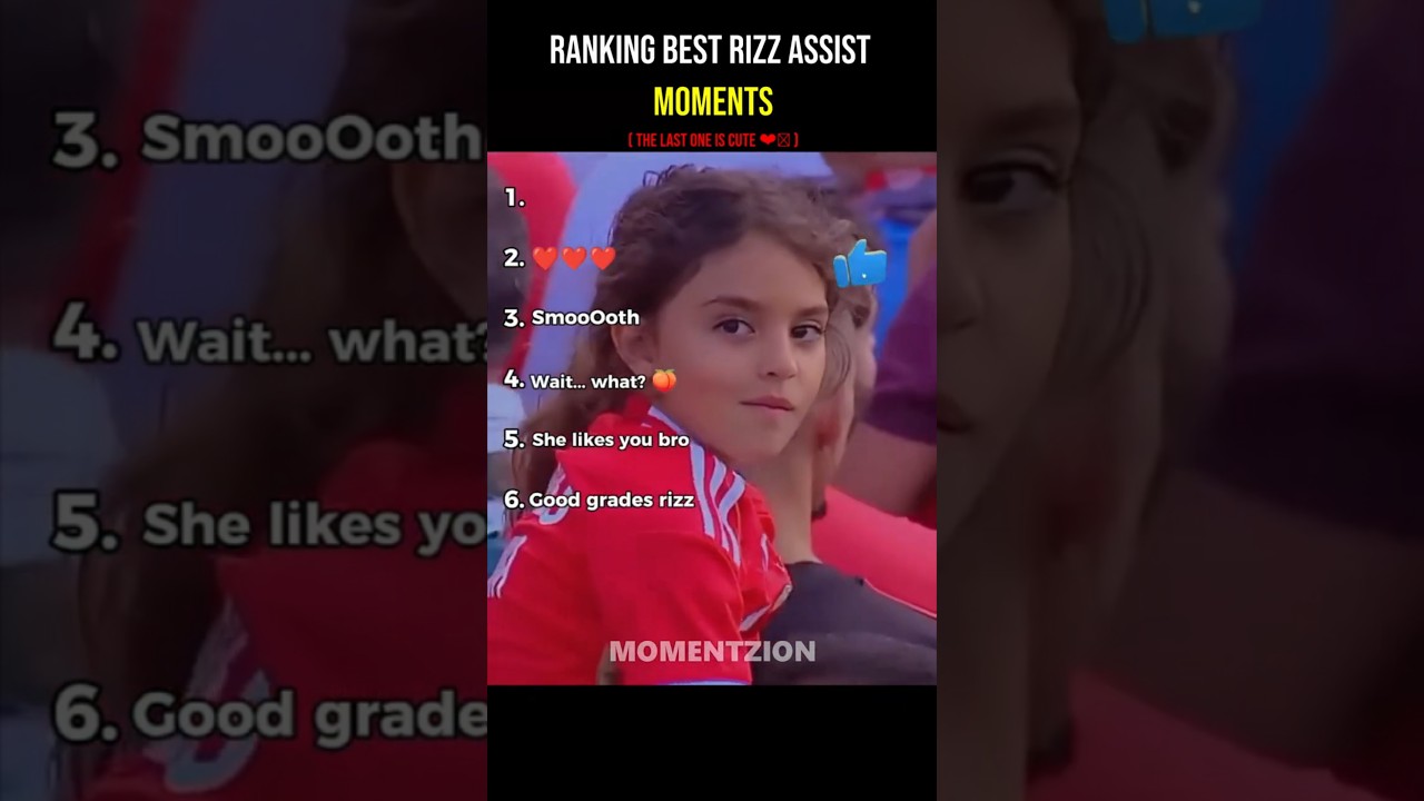 Ranking best rizz assists moments ✨🤣