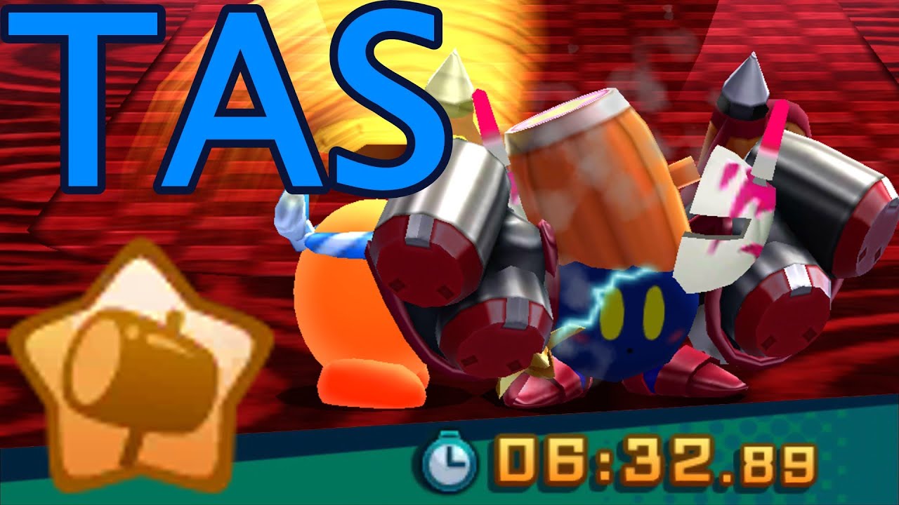 【TAS】星のカービィRBP かちぬきボスバトル ハンマー 6:32.89