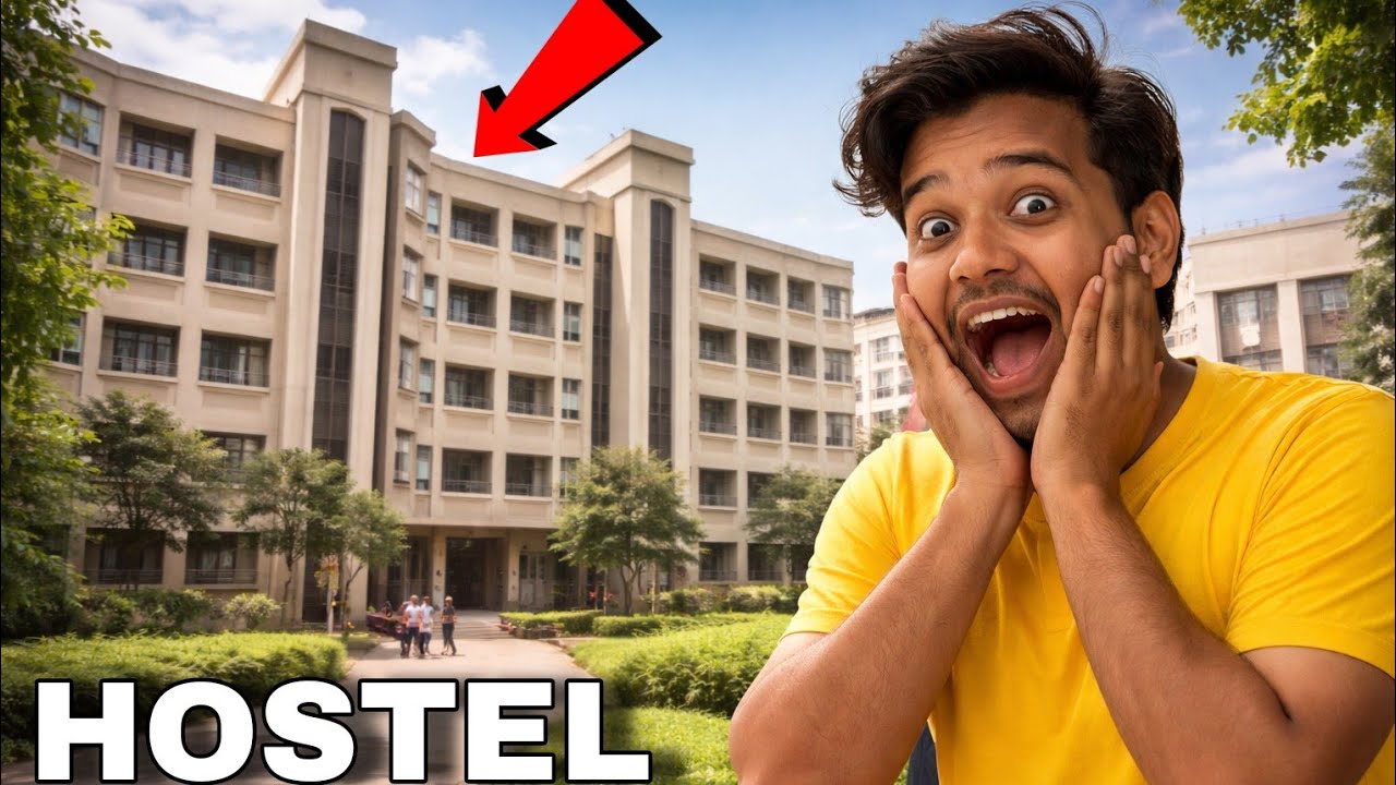 THE ULTIMATE HOSTEL TOUR! 🏢 Engineering Student Life in Bhilai