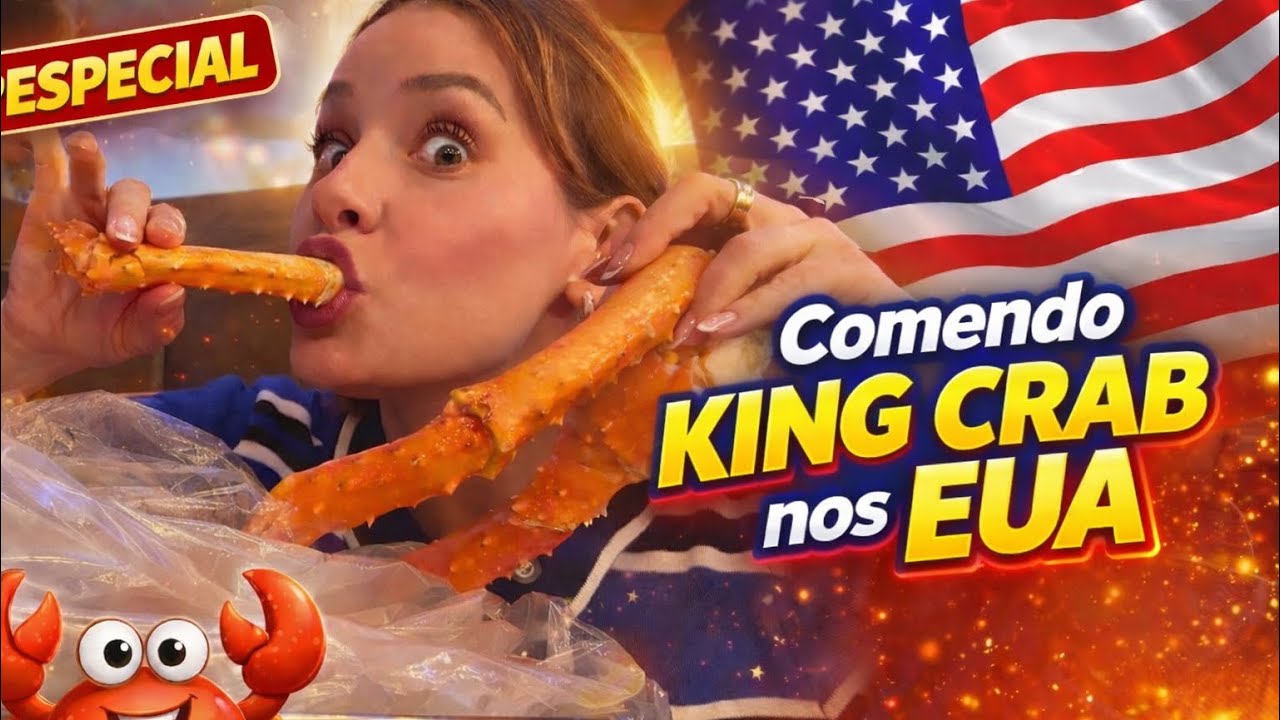 COMENDO KING CRAB NOS EUA 