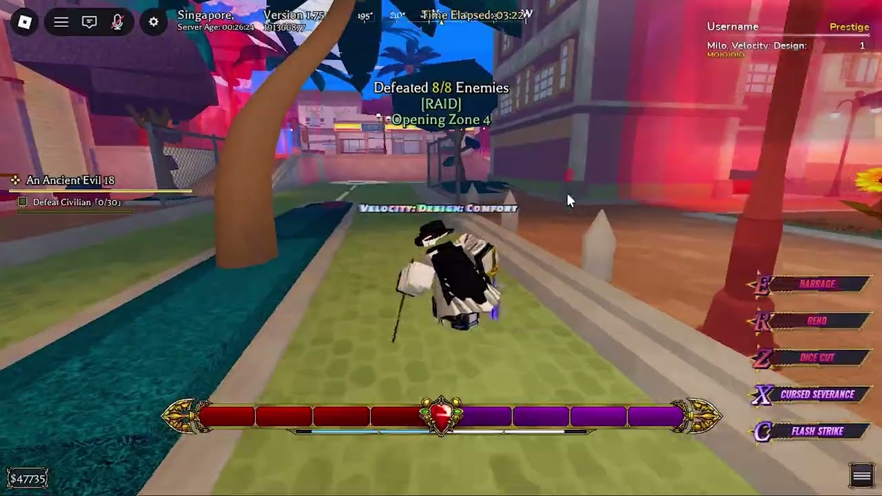 ลง Raid SSS ทั้งหมดด้วย Anubis!! Roblox Bizarre Lineage