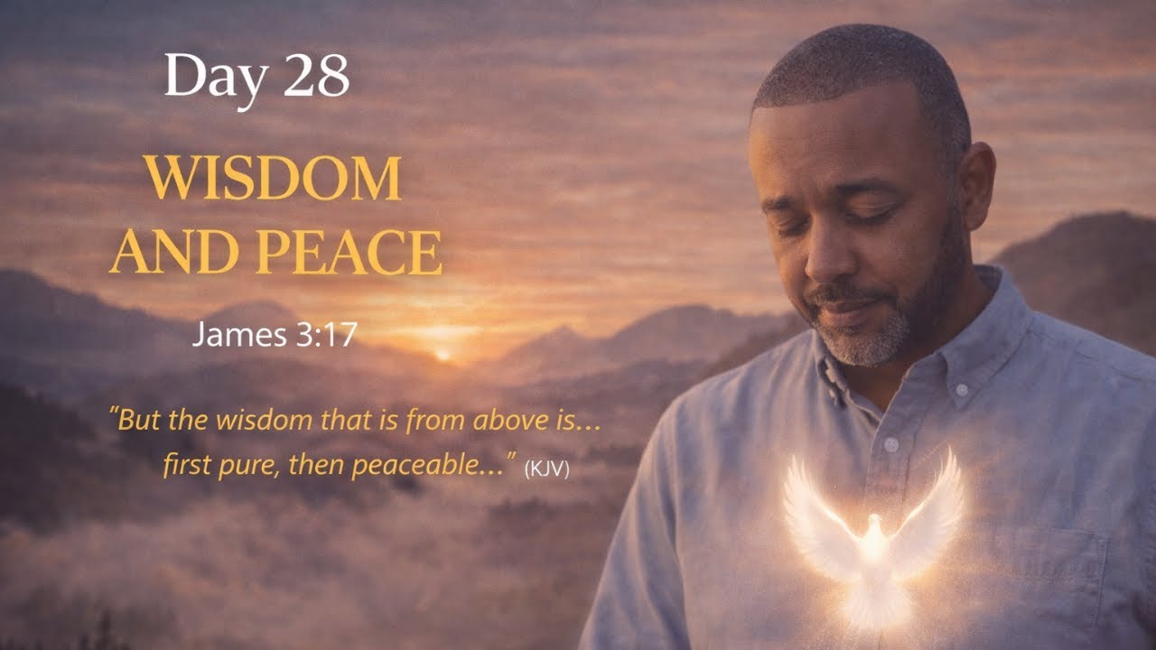 Day 28 – Wisdom and Peace  James 3:17 (KJV)
