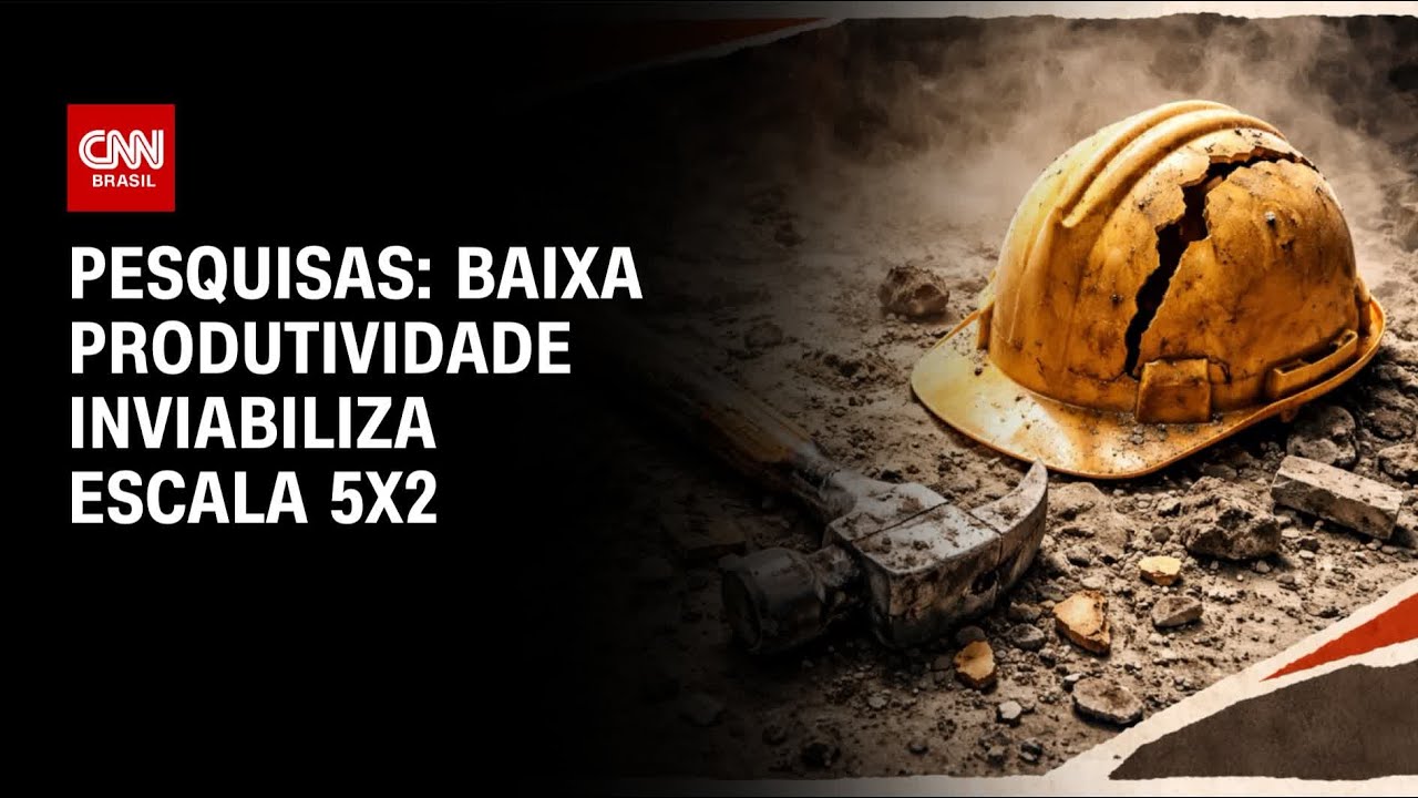 Baixa produtividade inviabiliza escala de trabalho 5X2, mostra estudo | CNN NOVO DIA